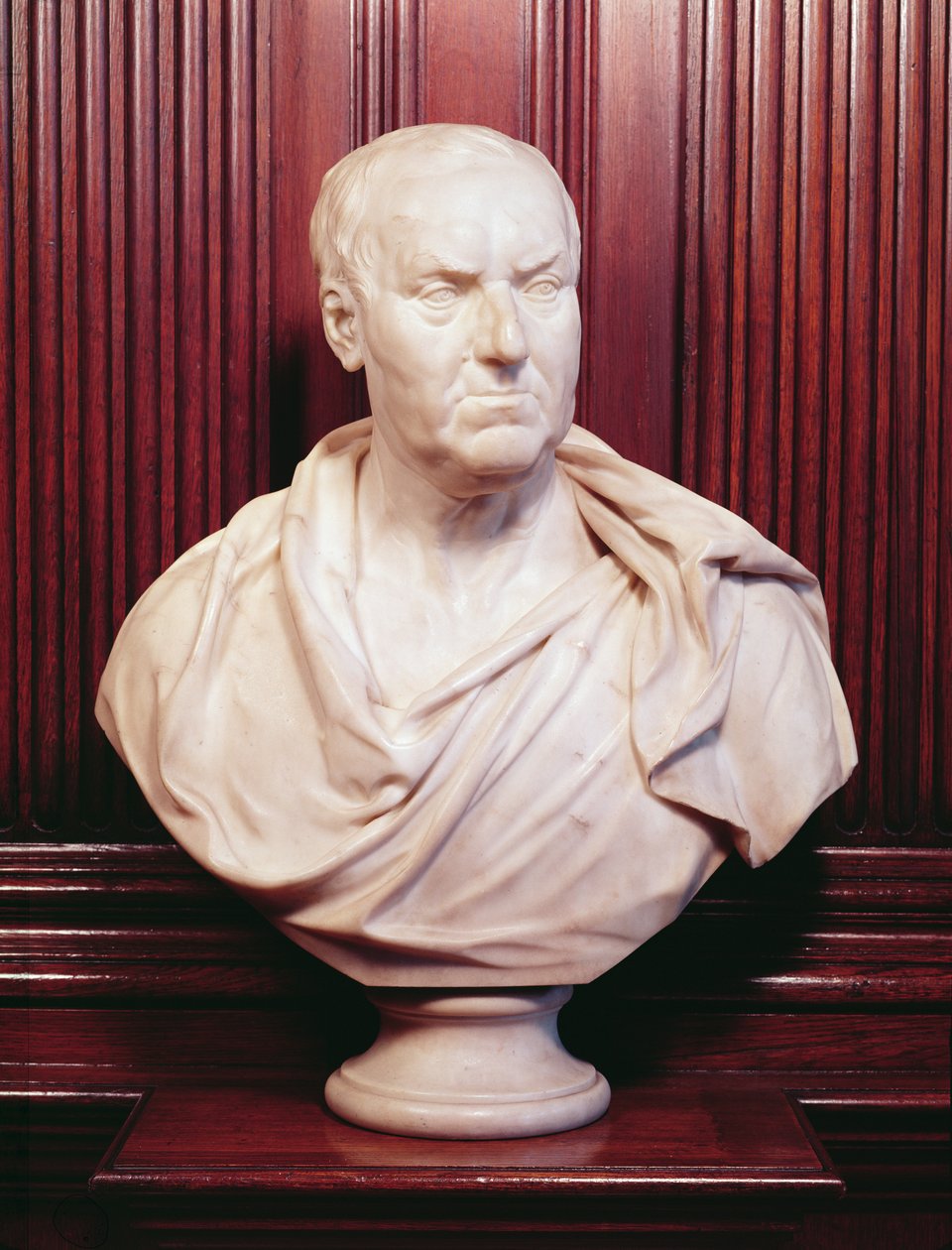 Tohtori Richard Meadin (1673-1754) muotokuva n. 1740-50 (kipsi) tekijältä Louis Francois Roubillac