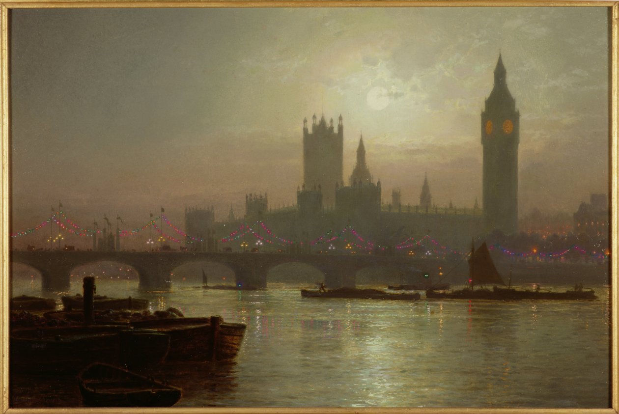 Westminsterin silta tekijältä Louis Grimshaw
