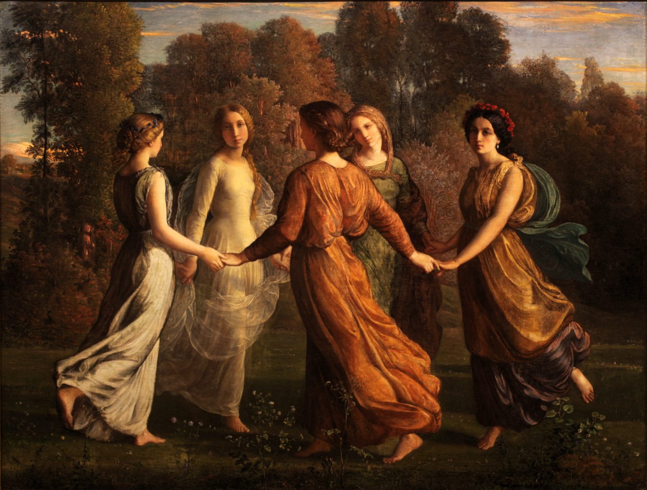 Sielun runo - auringonsäteet tekijältä Louis Janmot