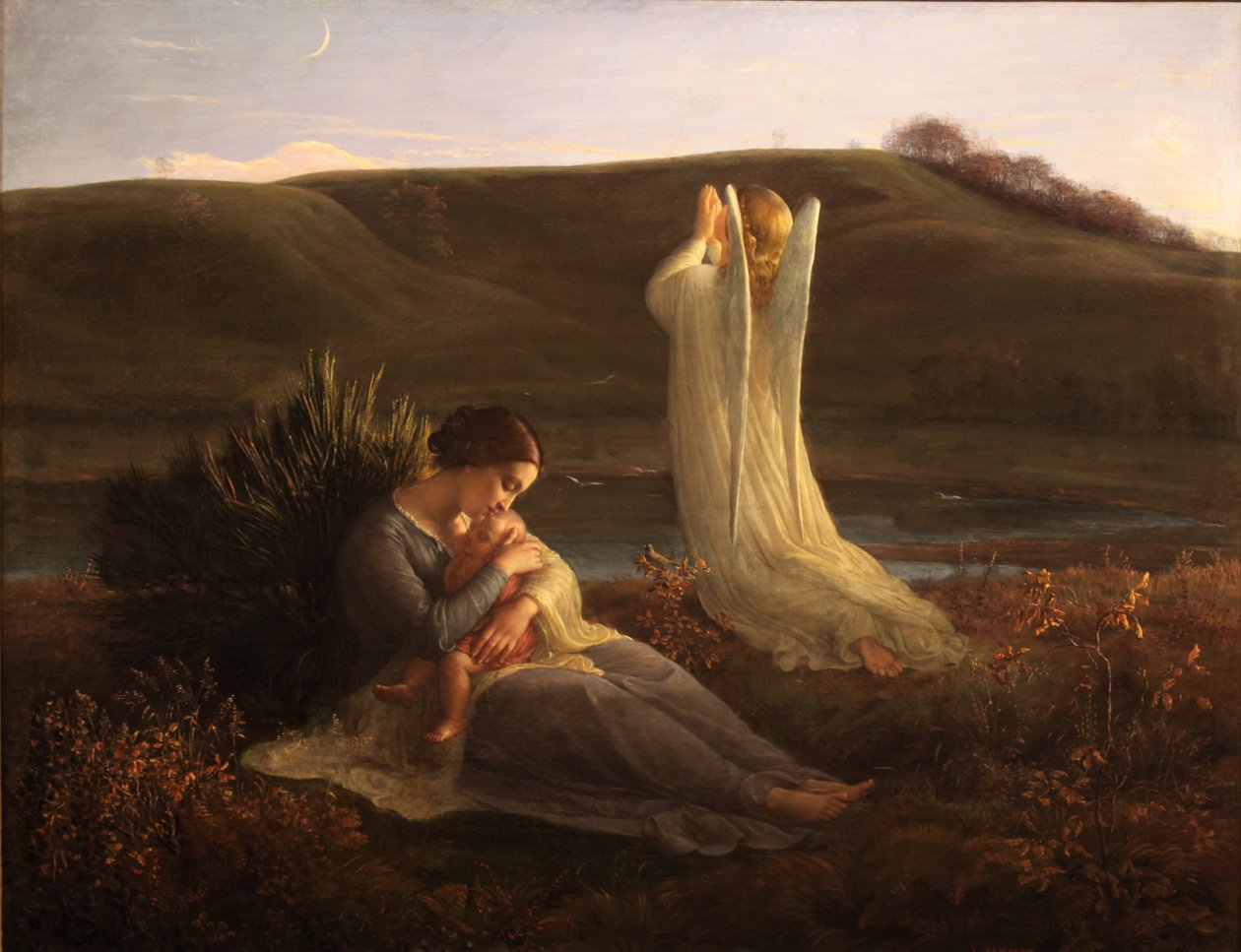 Sielun runo - Enkeli ja äiti tekijältä Louis Janmot
