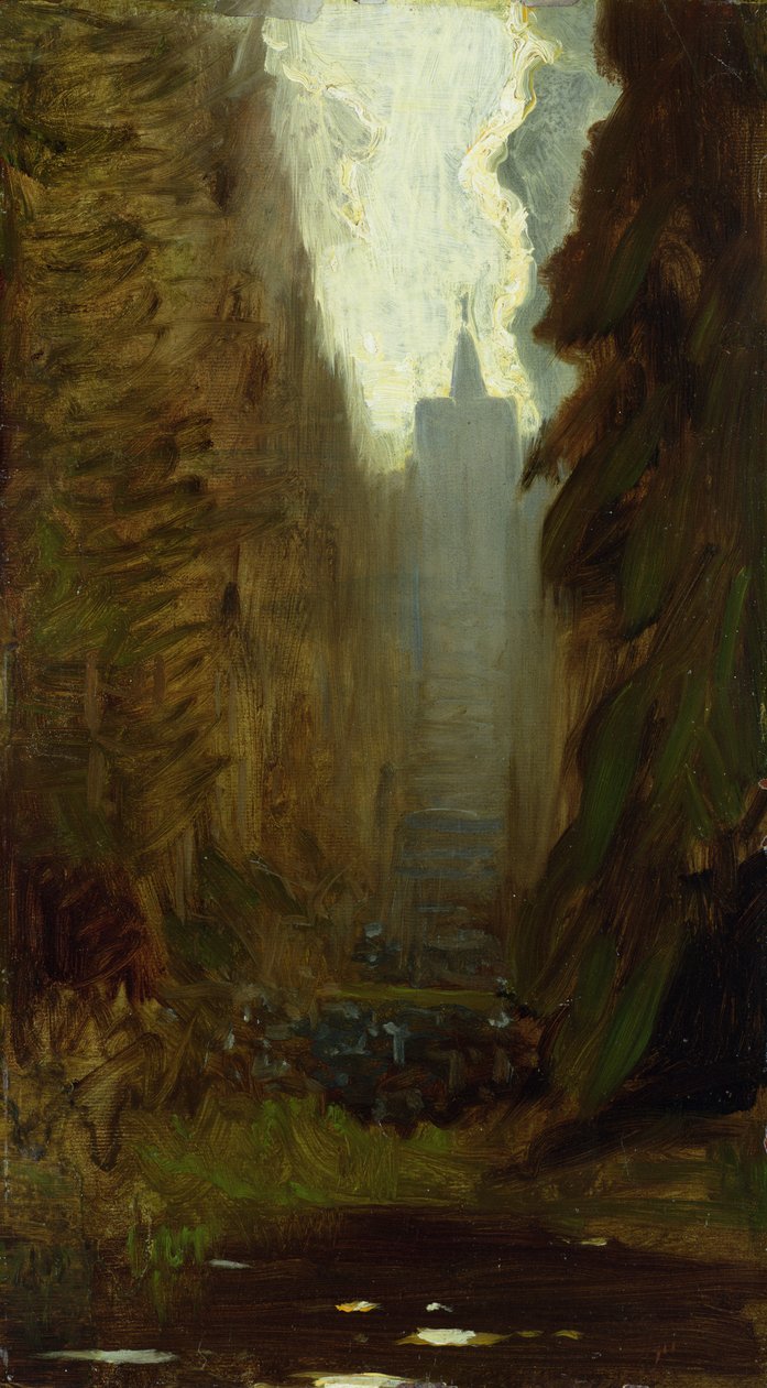 Puiston keskus, Wilhelmshoehe, Kassel tekijältä Louis Kolitz