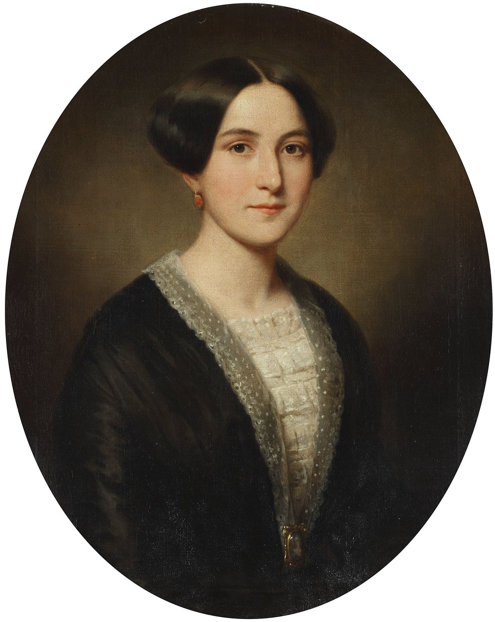 Auguste Henkelin muotokuva. tekijältä Louis Krevel