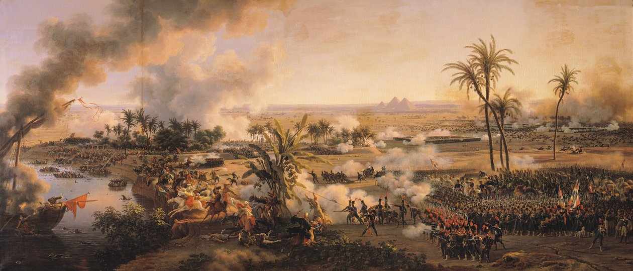 Pyramidien taistelu, 21. heinäkuuta 1798, 1806 tekijältä Louis Lejeune