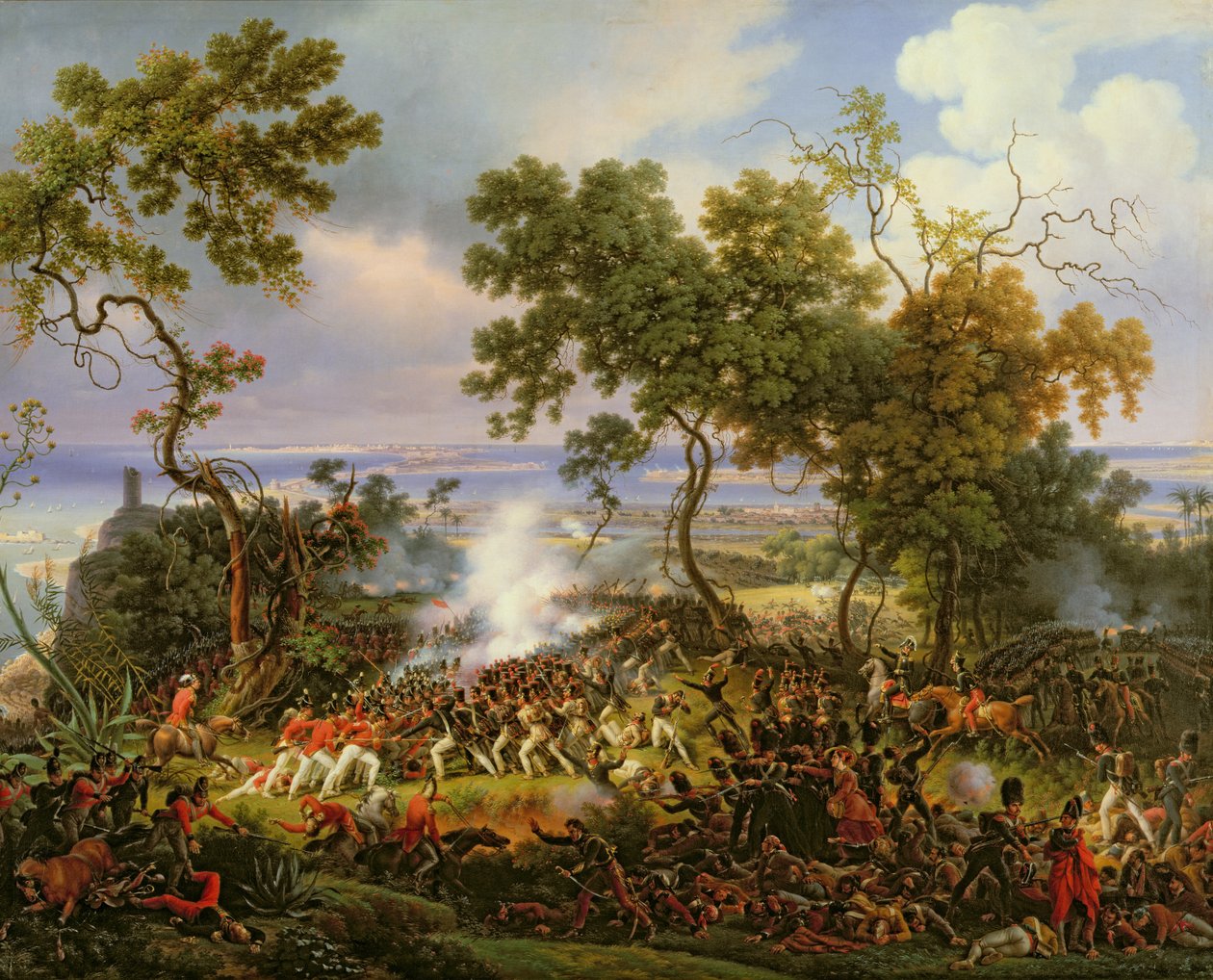 Chiclanan taistelu, 5. maaliskuuta 1811, 1824 tekijältä Louis Lejeune