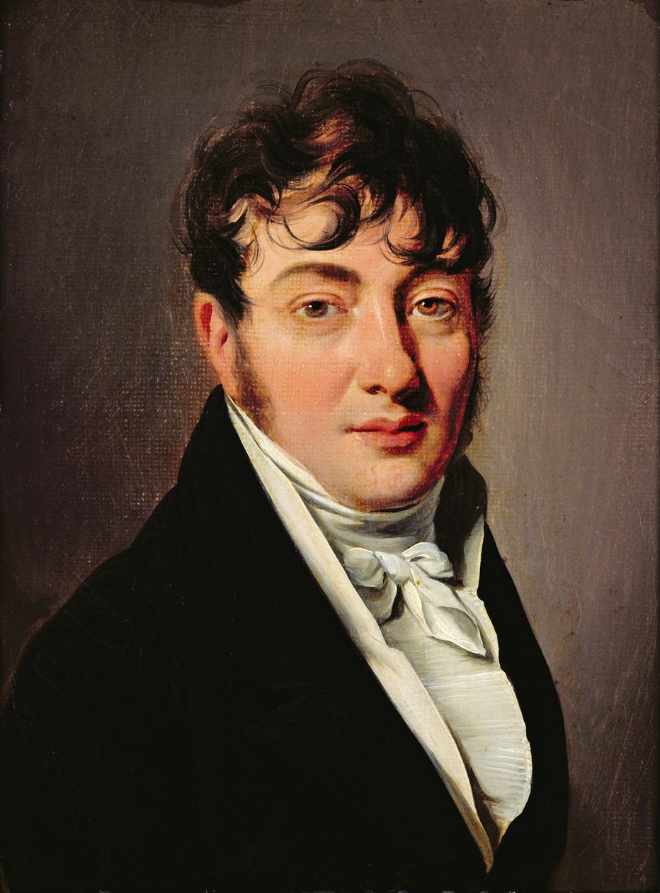 Ludvig Suuren, markiisi de Marizyn muotokuva tekijältä Louis Leopold Boilly