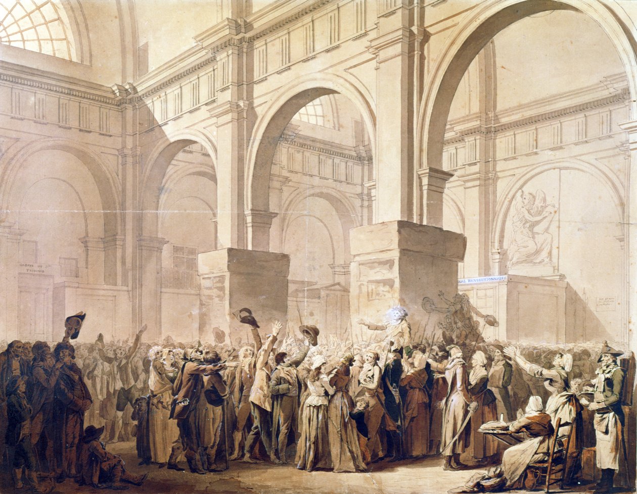 Maratin voitto (24. huhtikuuta 1793) tekijältä Louis Leopold Boilly