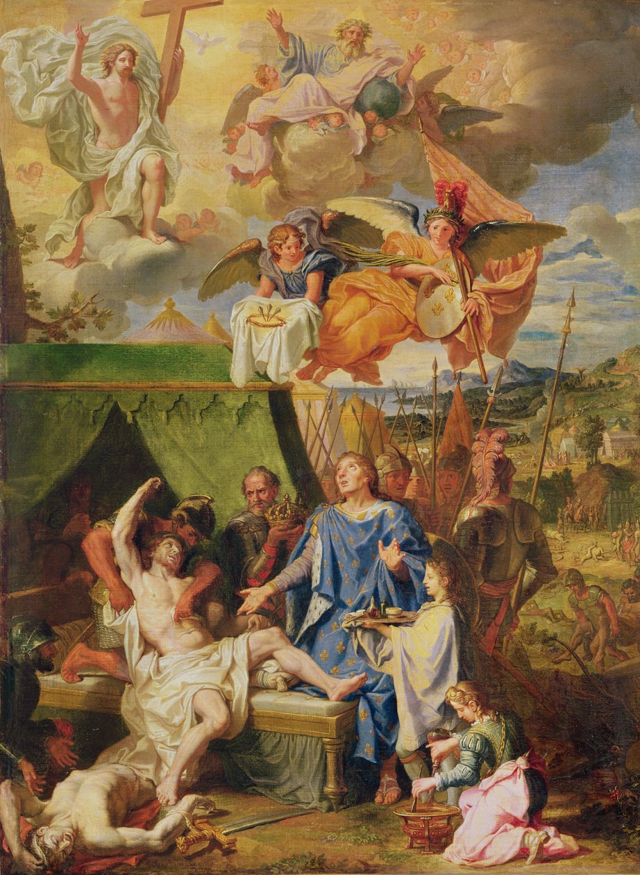 St. Louis parantaminen kärsiville scrofula tekijältä Louis Licherie de Beuron