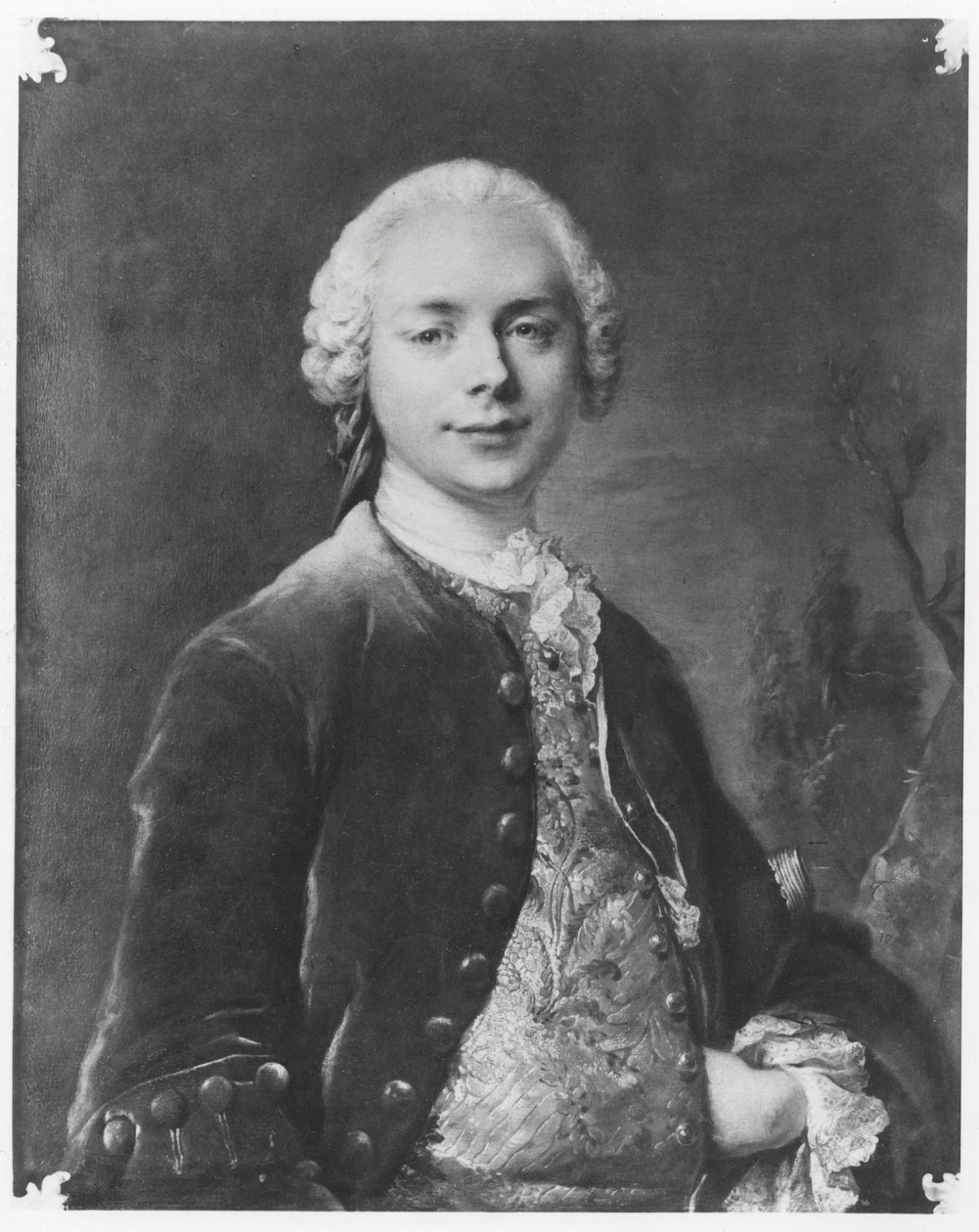 Jean Baptiste Louis Gressetin muotokuva tekijältä Louis Tocqué