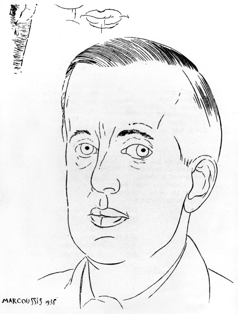 Paul Eluard, 1936 tekijältä Louis Marcoussis