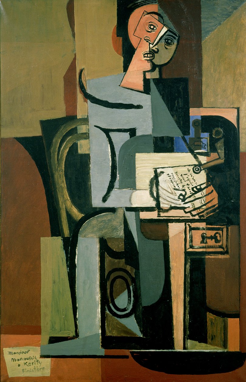 Kirje, 1931 tekijältä Louis Marcoussis