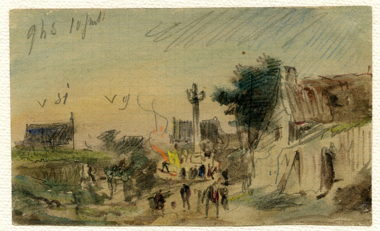Dessin tekijältä Louis Marie Faudacq
