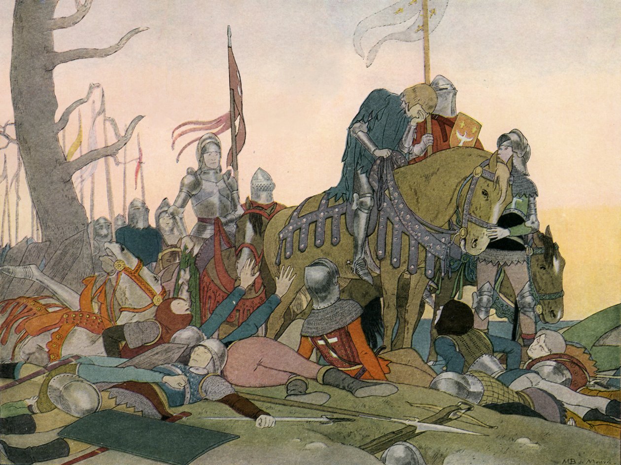 Jeanne of Arc tutkii ranskalaisia uhreja tekijältä Louis Maurice Boutet de Monvel