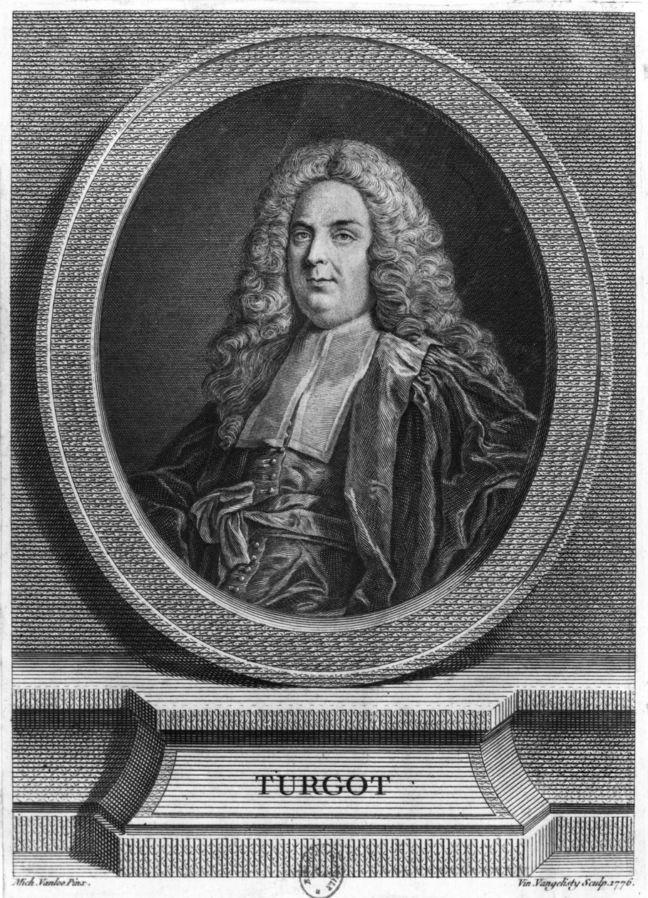 Michel Etienne Turgot, 1776 tekijältä Louis Michel van Loo