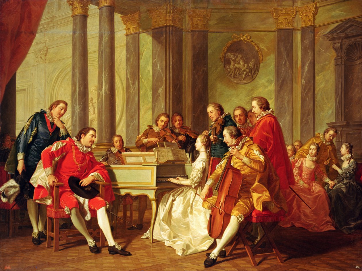 Sekstetti, 1768 tekijältä Louis Michel van Loo