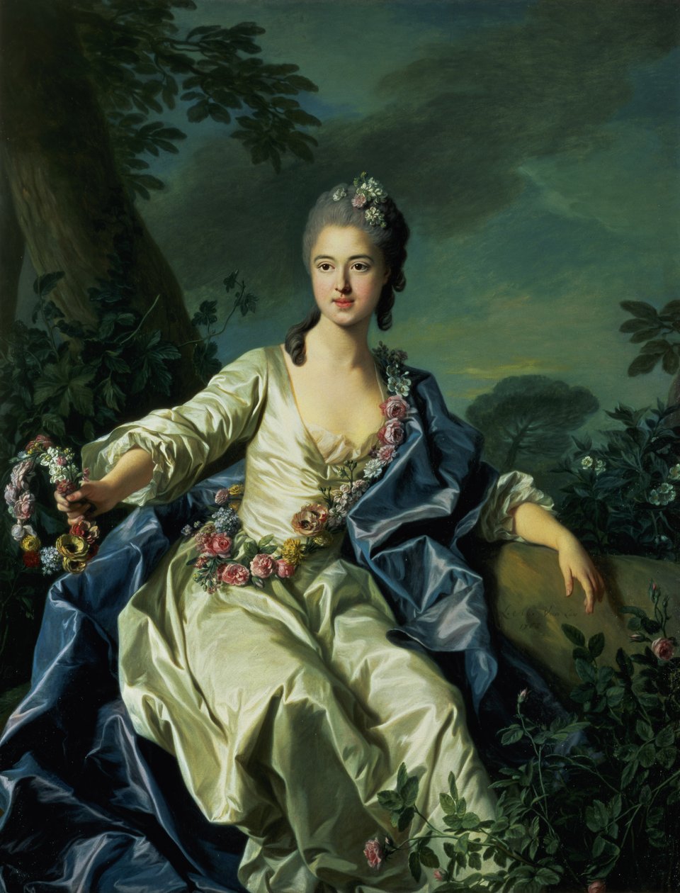 Comtesse de Beaurepaire, 1776 tekijältä Louis Michel van Loo