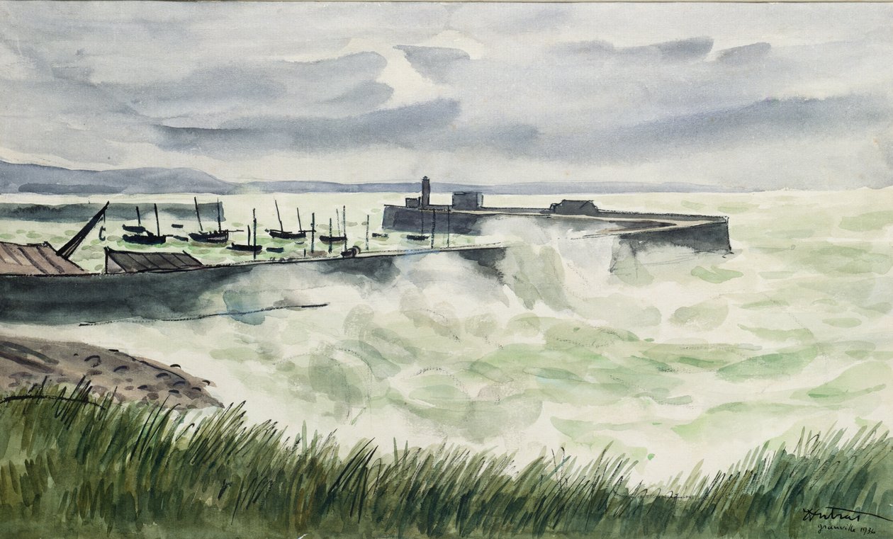 Granville, Sea Effect, 1936 tekijältä Louis Robert Antral
