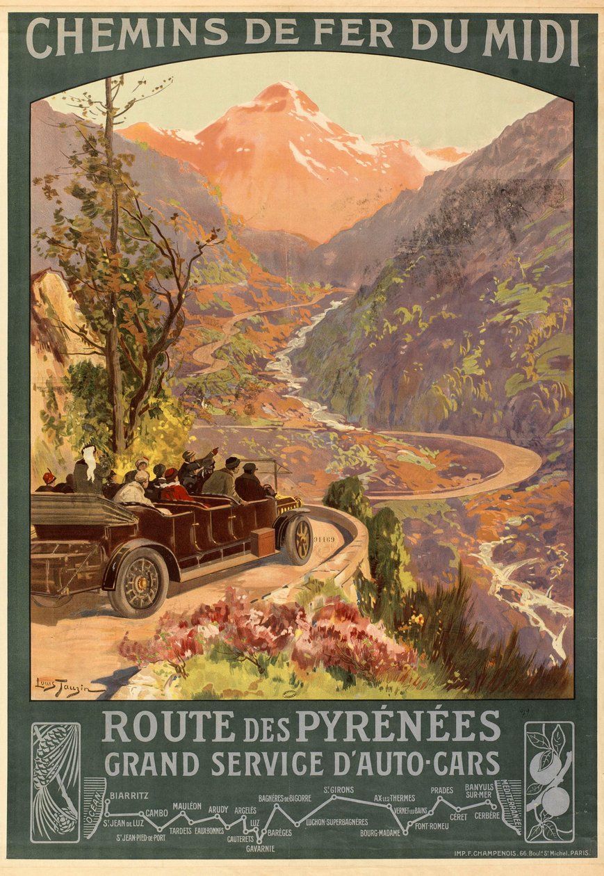 Affiche de Louis Tauzin tekijältä Louis Tauzin