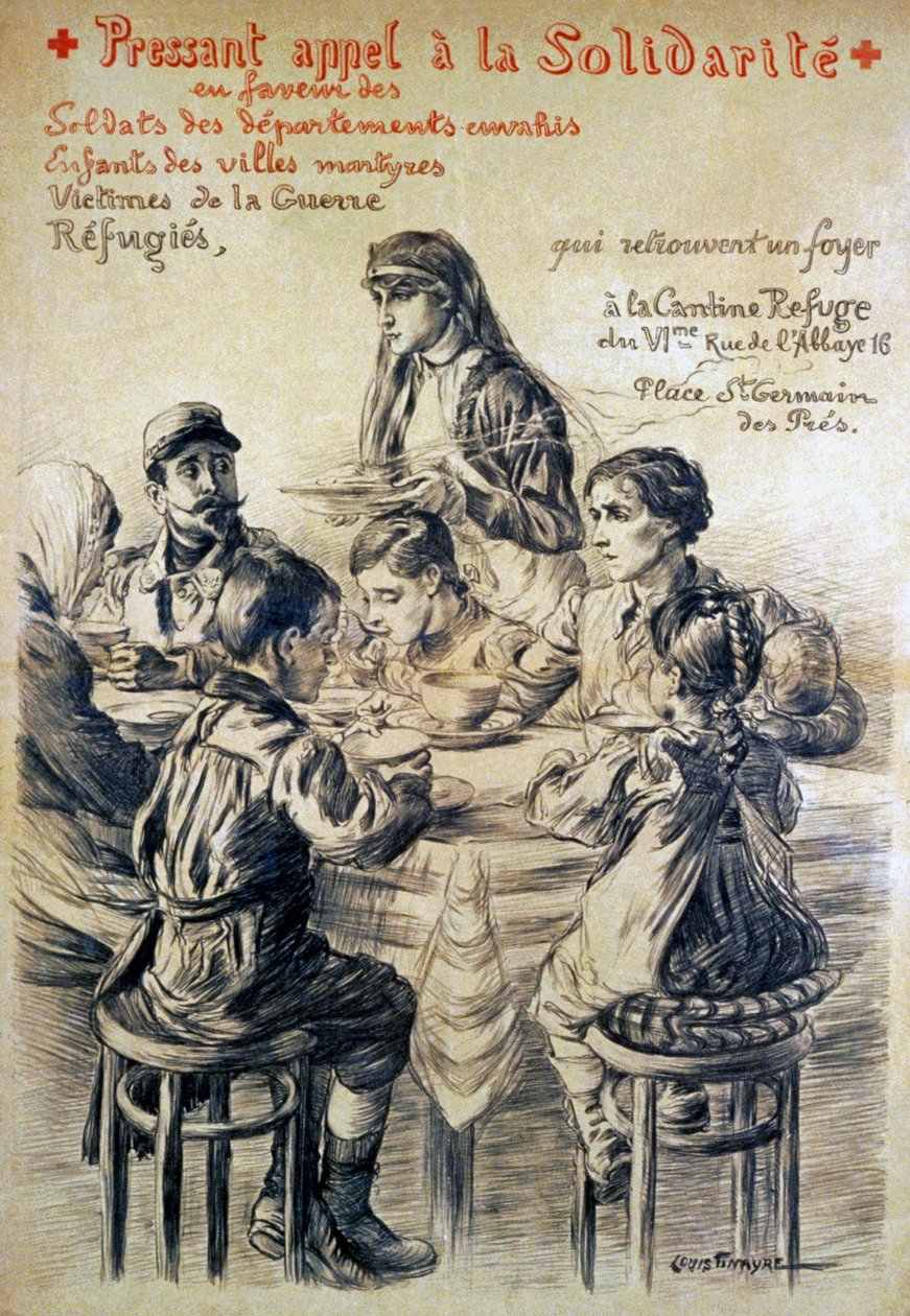 Kiireellinen tukipyyntö, 1917 tekijältä Louis Tinayre