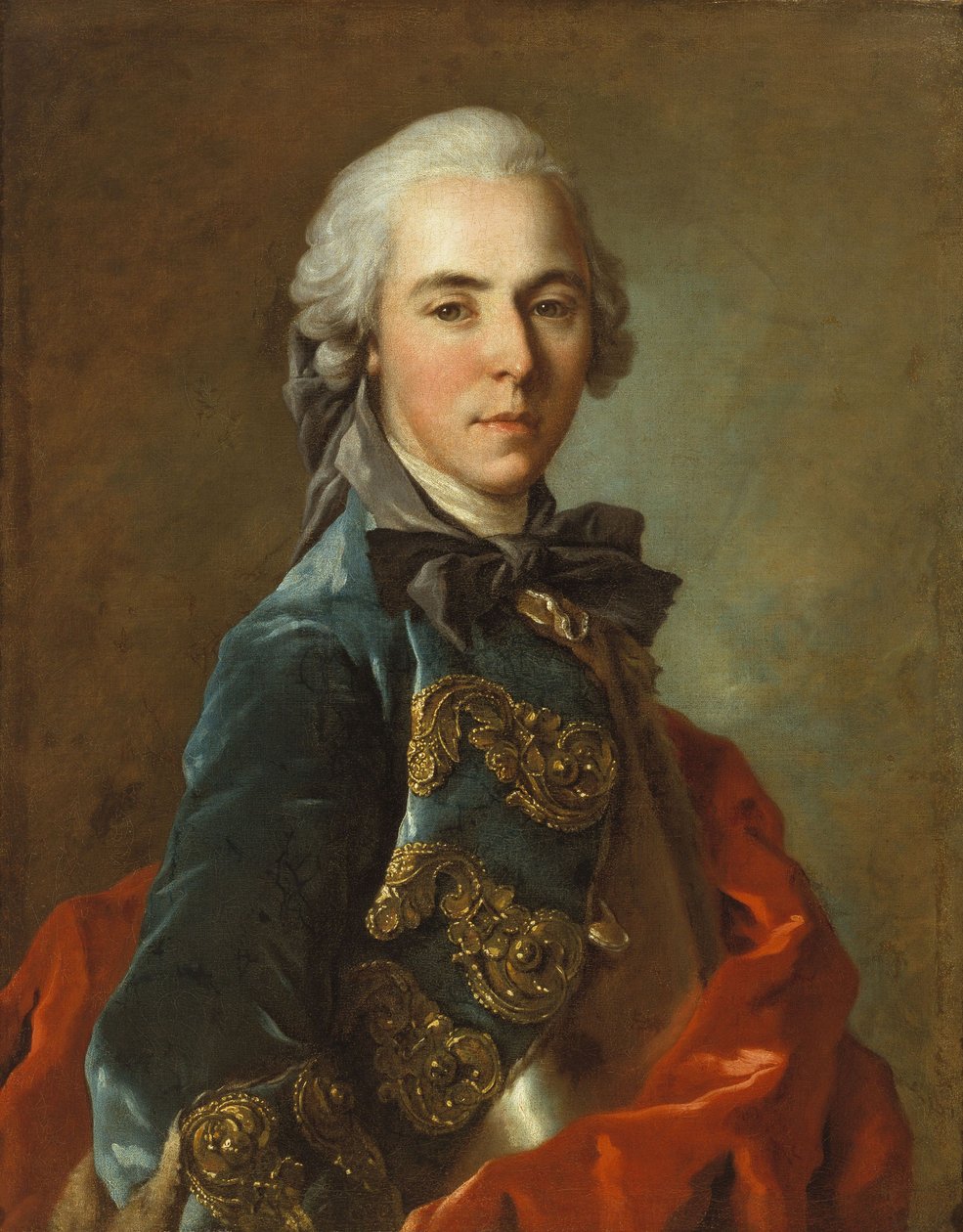 Portret van een jong virkailija tekijältä Louis Tocqué