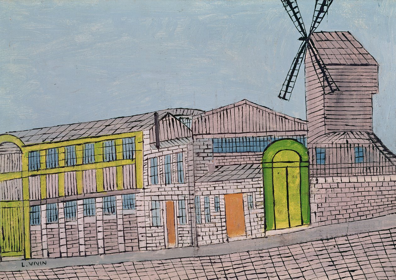 Moulin de la Galette, 1926 tekijältä Louis Vivin