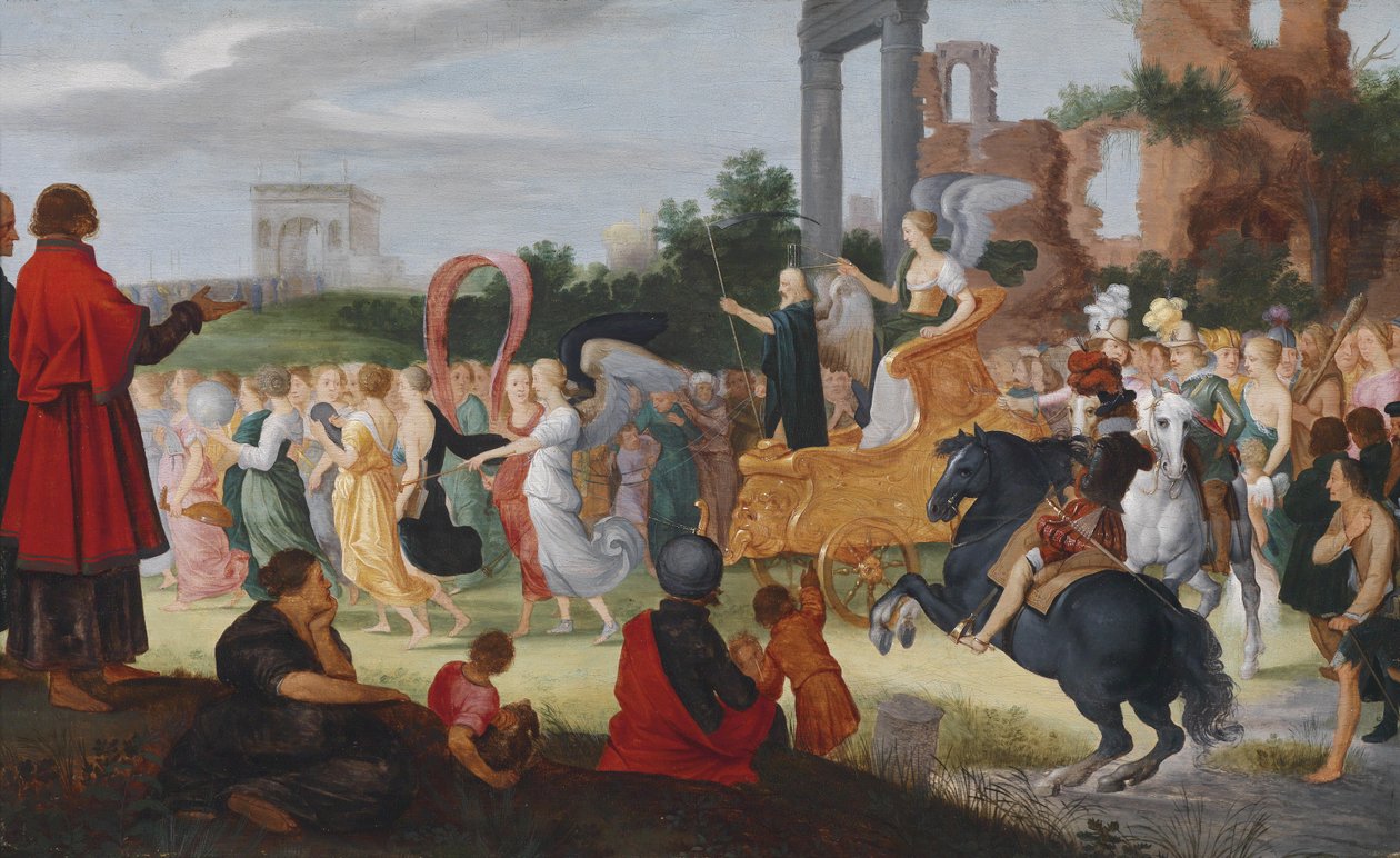 Allegorie auf den triumphalen Einzug Erzherzog Ferdinands III tekijältä Louis de Caullery