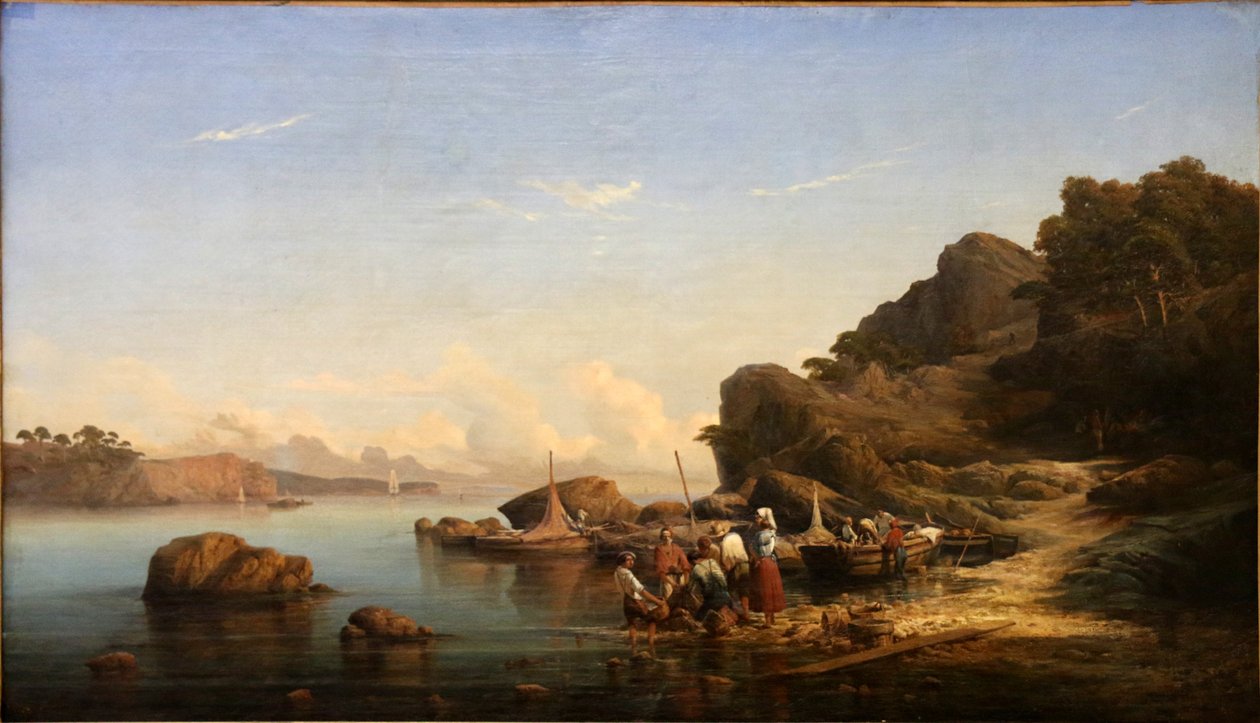 Baie de Magaud tekijältä Louis Édouard Isidore Cauvin