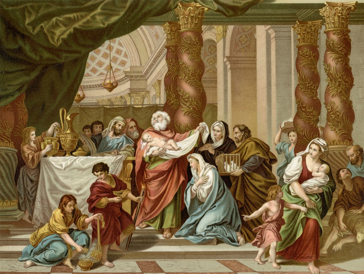 Simeonin hymni tekijältä Louis the Elder Boullogne