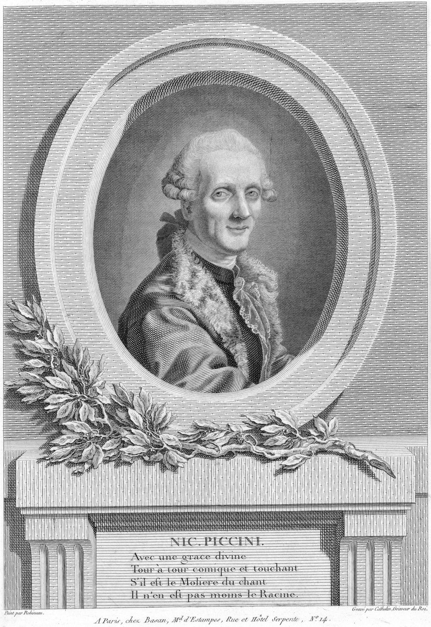Niccolò Piccinni tekijältä Louis Jacques Cathelin