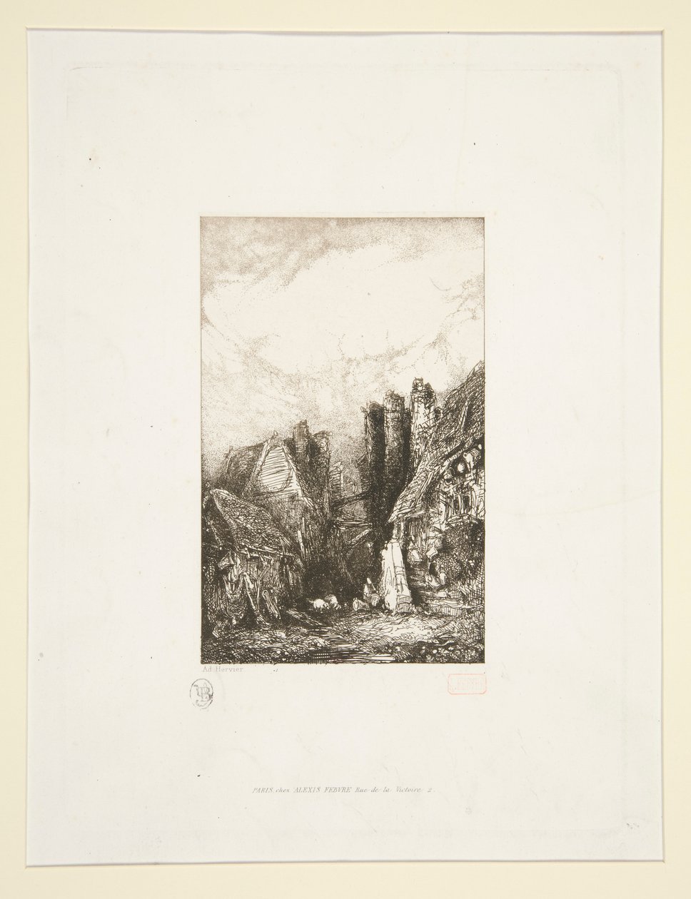 Kylä tekijältä Louis Adolphe Hervier