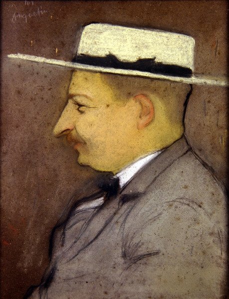 Tohtori Henri Bourges, n. 1890 (pastelli) tekijältä Louis Anquetin