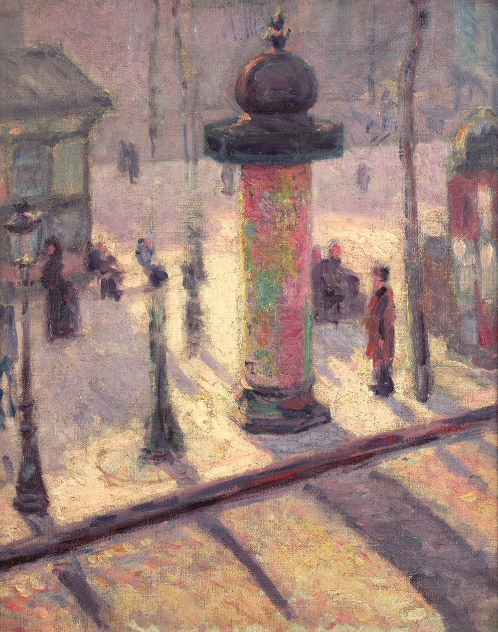 Kioski Boulevard Clichyllä, 1886-7 tekijältä Louis Anquetin