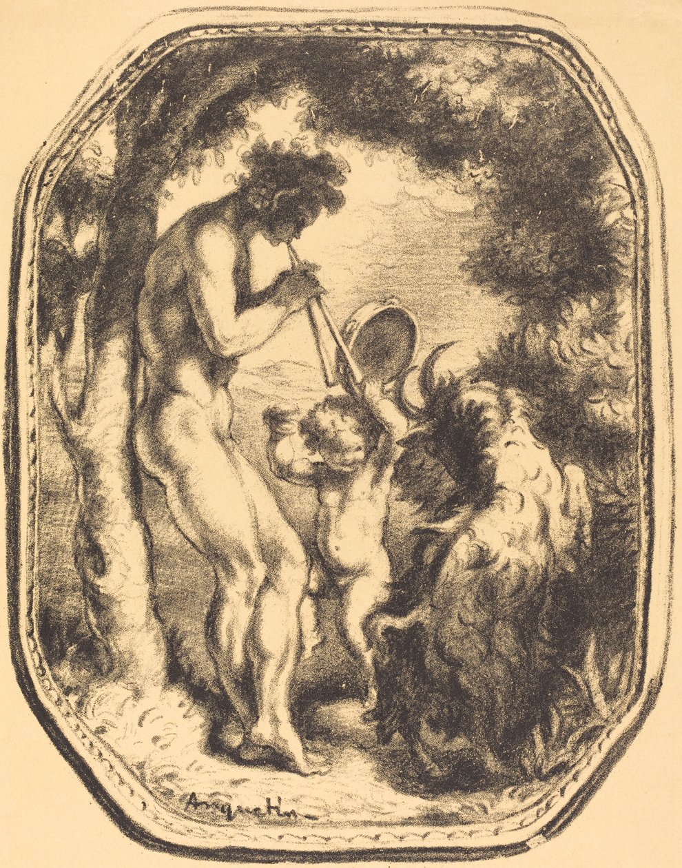 Talion, La Cage, Ne, jotka jäävät, Fortune, 1898. tekijältä Louis Anquetin
