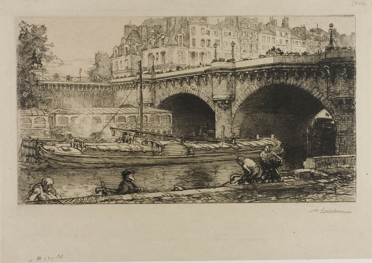 Pont-Neuf tekijältä Louis Auguste Lepère