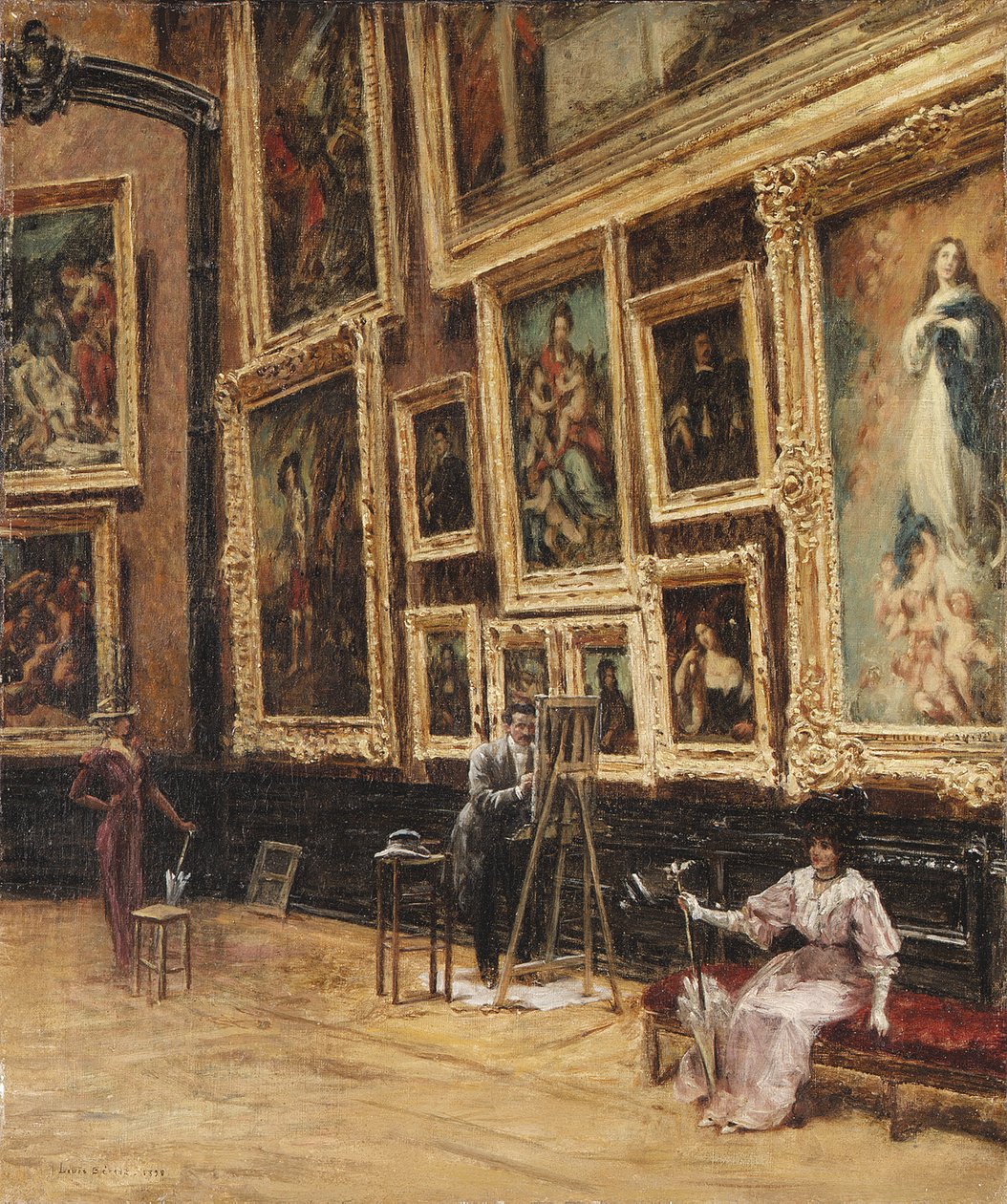 Louvressa tekijältä Louis Beraud
