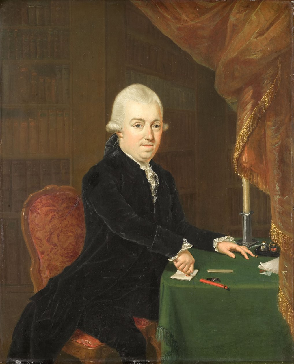 Hollantilainen:  Jan Bernd Bicker (1746-1812) Muotokuva tuntemattomasta miehestä.[1]

Vaihtoehtoinen nimi(t):  

Jan Bernd Bicker (1746-1812)[3].
 Muotokuva Jan Bernd Bickeristä (1746-1812), kauppias ja pankkiiri Amsterdamissa, vuonna 1796 kansalliskokouks tekijältä Louis Bernard Coclers
