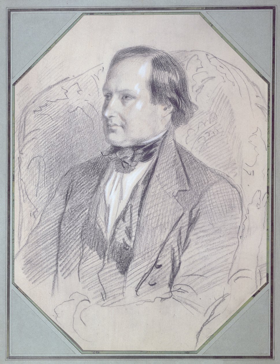 Victor Hugo (1802-85), 1843 tekijältä Louis Boulanger
