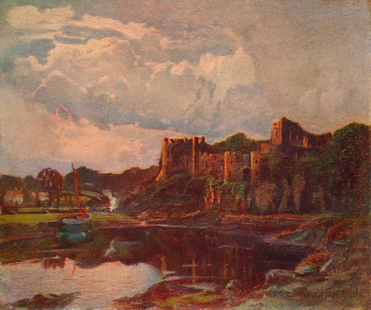 Chepstow Castle, c1862-1924, 1924 tekijältä Louis Burleigh Bruhl