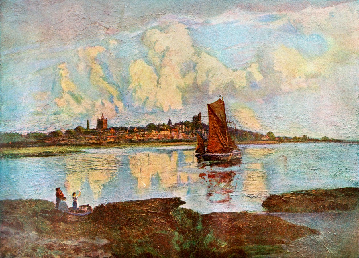 Maldon, Heybridgestä, Essexistä, 1924-1926. tekijältä Louis Burleigh Bruhl