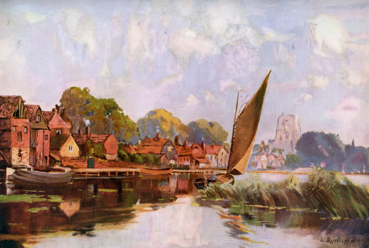 Joella Becclesissä, Suffolkissa, 1924-1926. tekijältä Louis Burleigh Bruhl