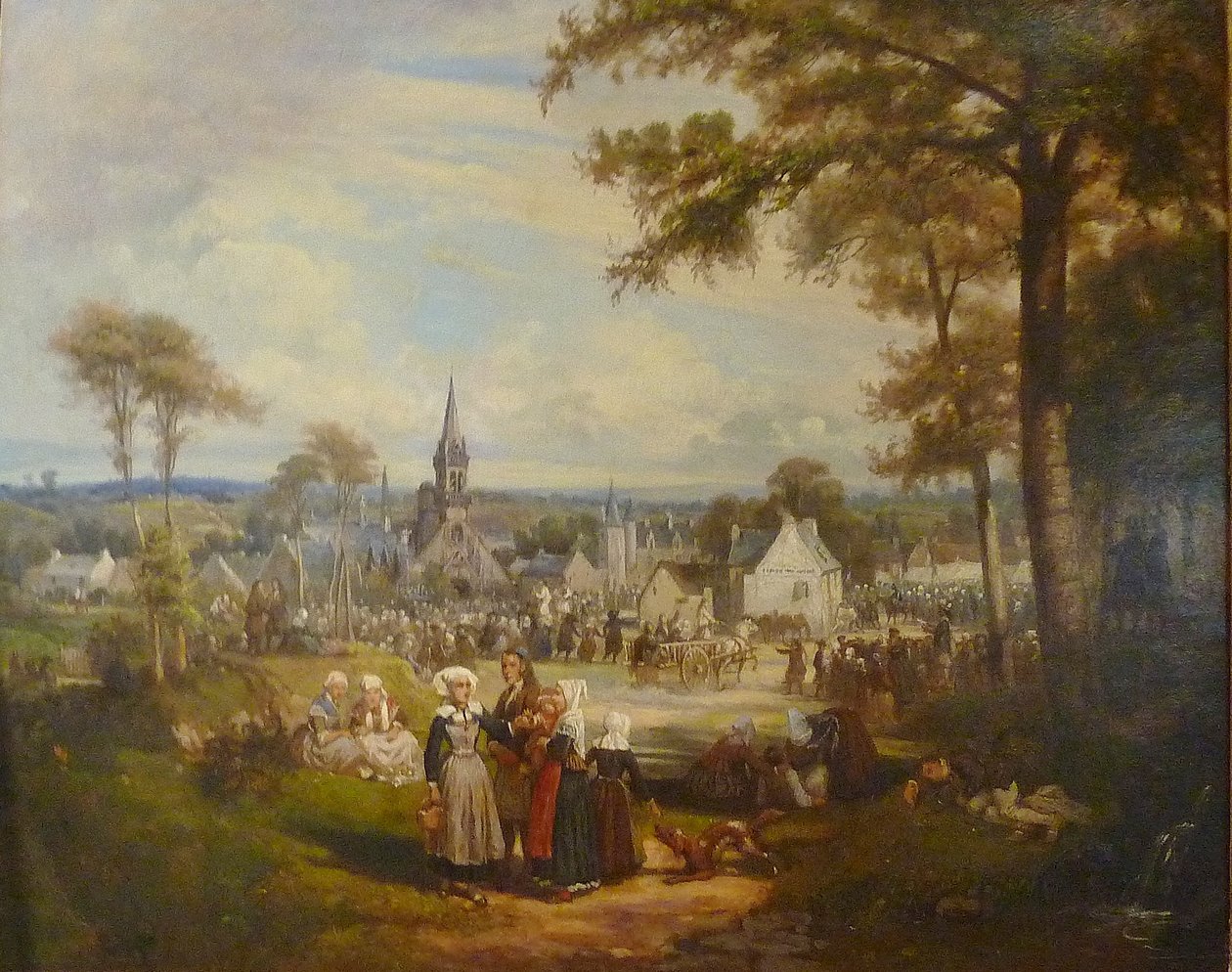 Ranska: Kermesse bretonne (Notre-Dame-de-Confort). tekijältä Louis Caradec
