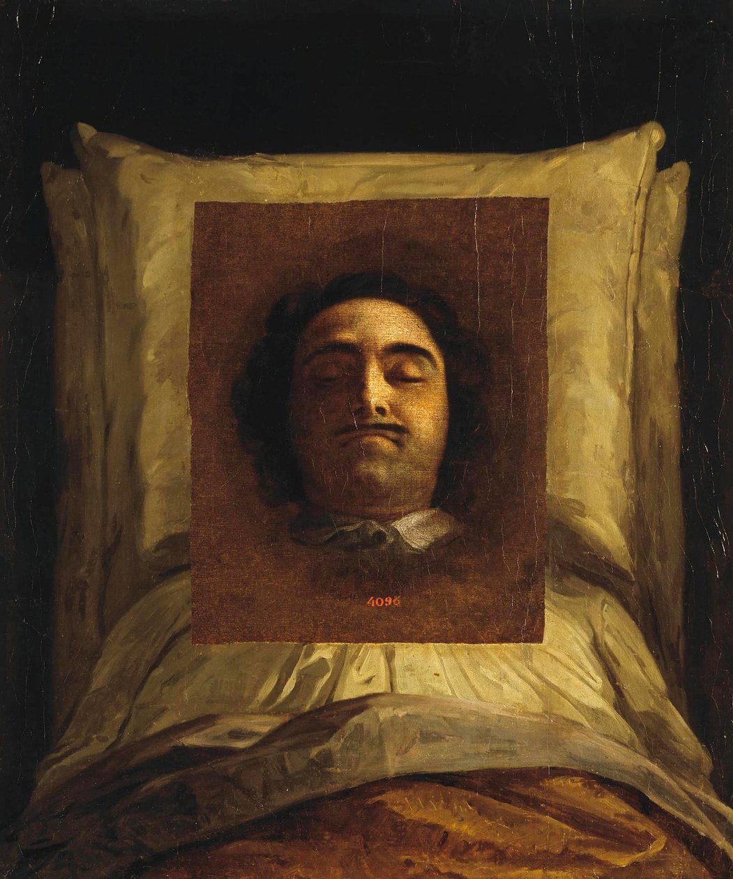 Pierre le Grand - Pietari I kuolemanvuotellaan Caravaquessa, Louis (1684-1754). Öljy kankaalle, koko: 77x64 tekijältä Louis Caravaque
