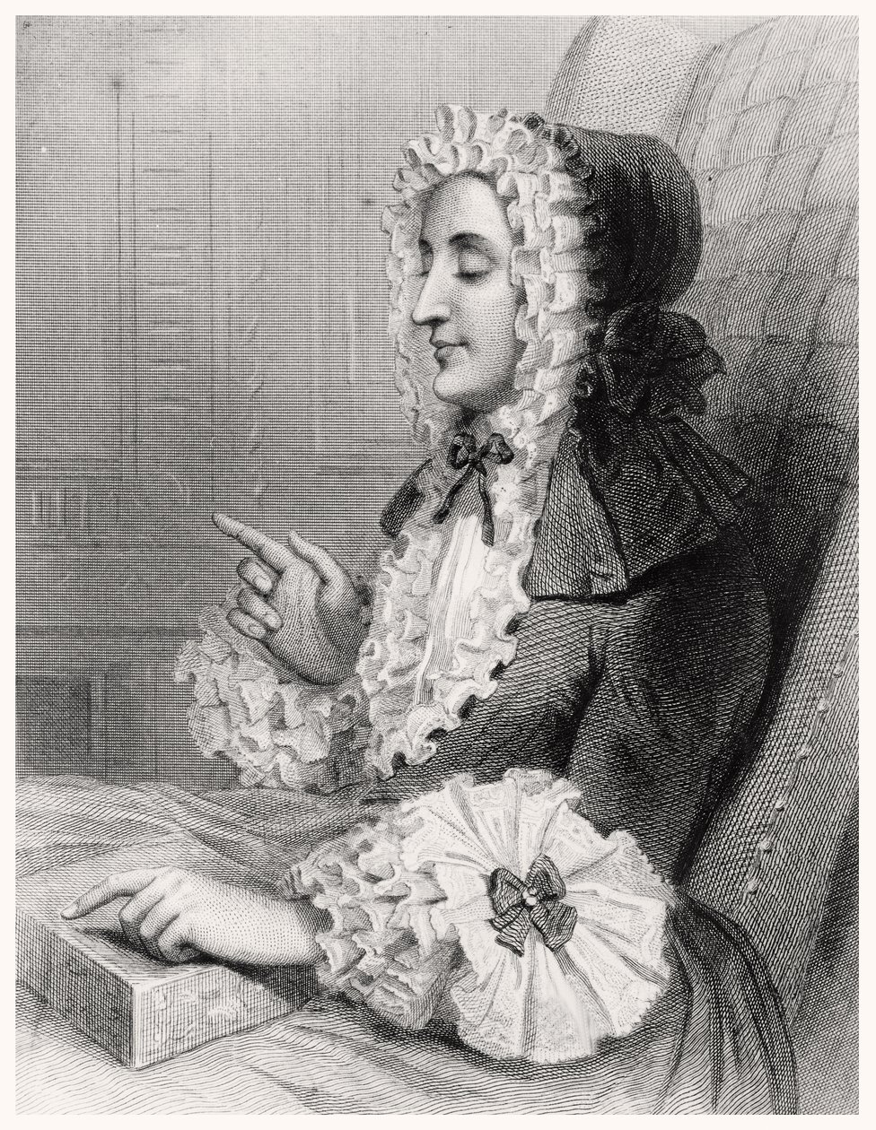 Madame du Deffand, sokea tekijältä Louis Carrogis Carmontelle