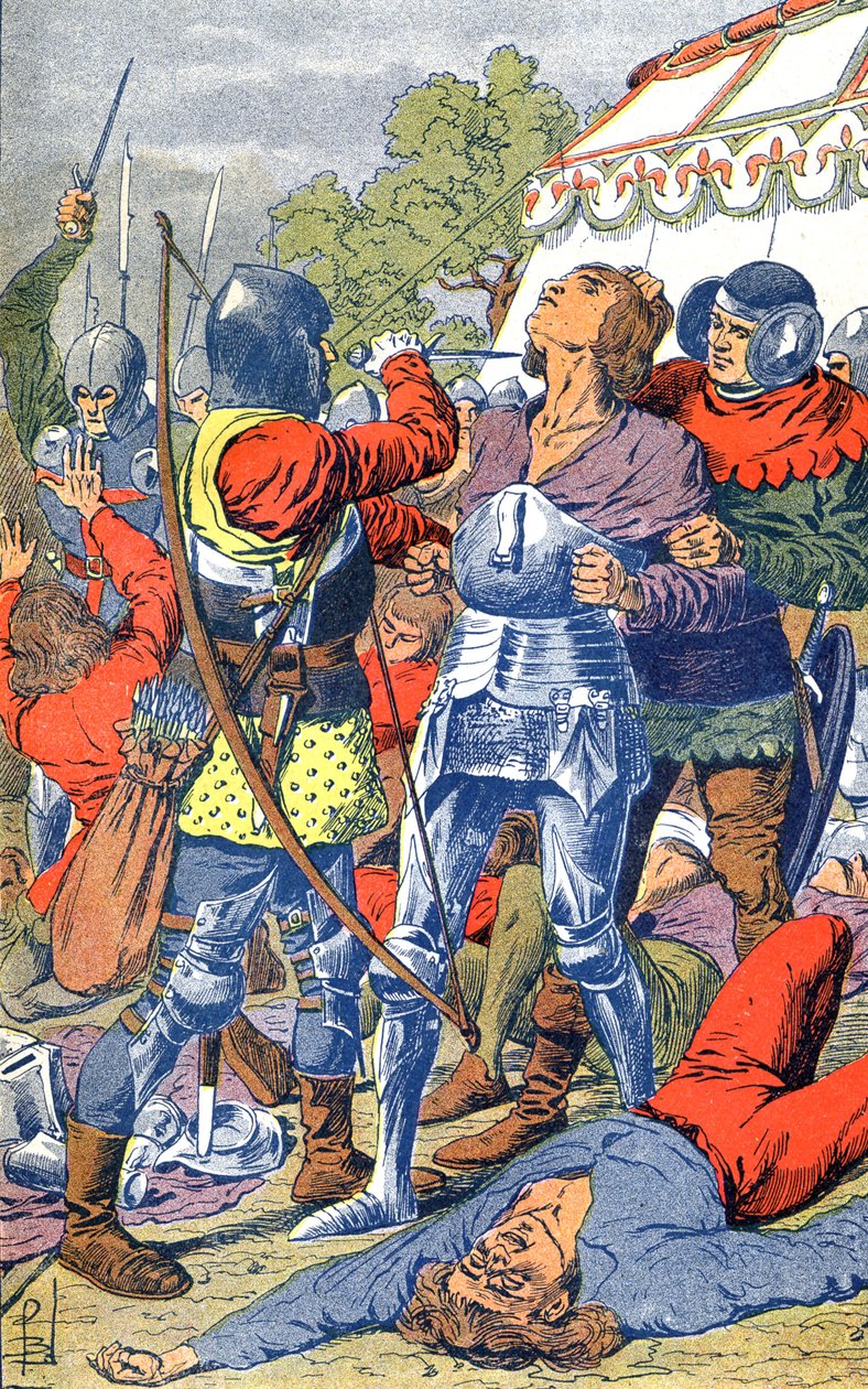 Agincourtin taistelu tekijältä Louis Charles Bombled
