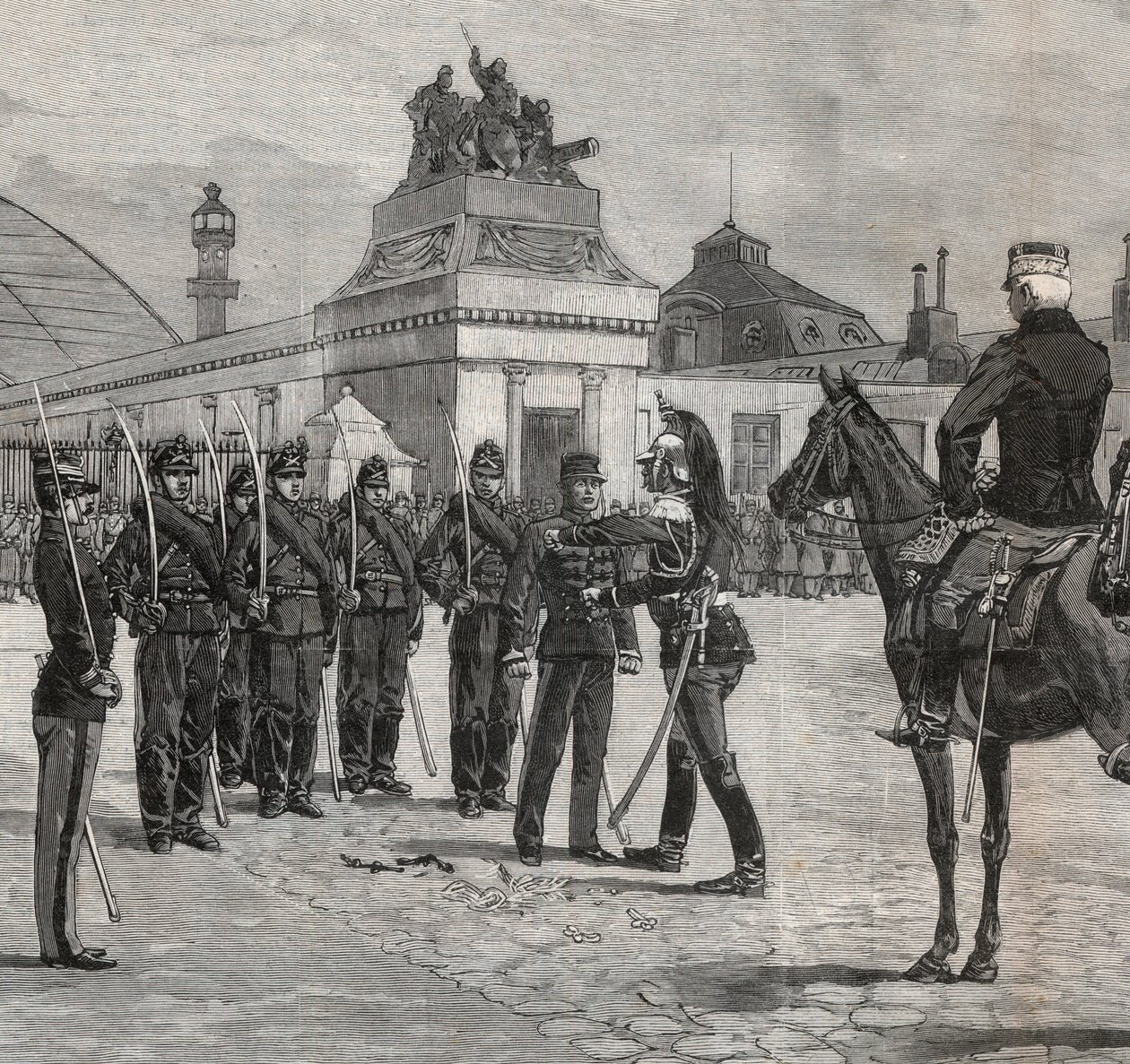 Alfred Dreyfusin huononeminen - Dreyfusin tapaus: La degradation d
