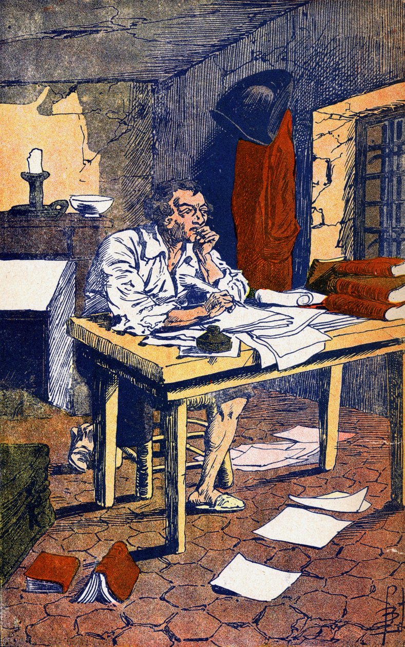 Mirabeau Vincennesissä tekijältä Louis Charles Bombled