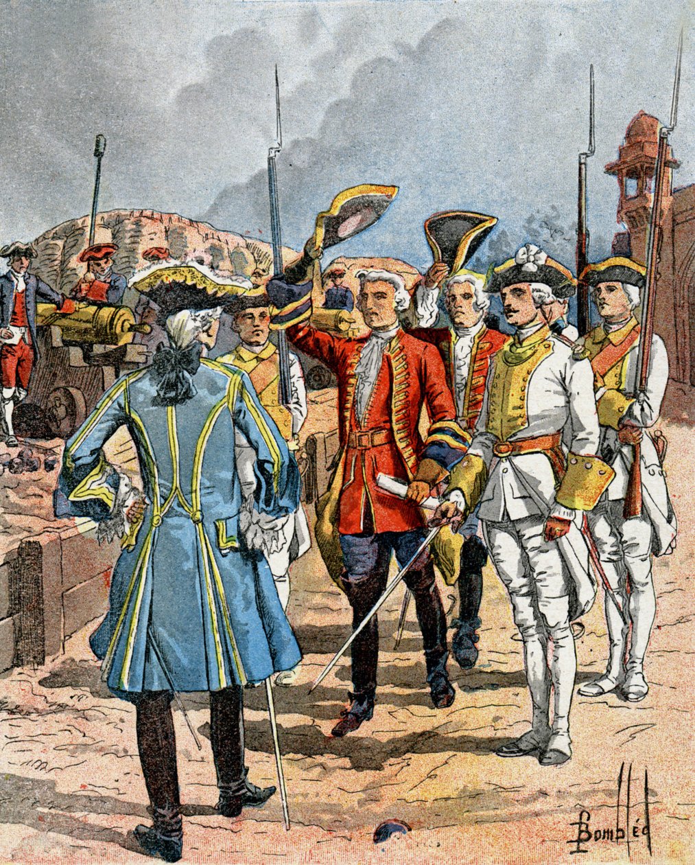 Otettu Madrasista tekijältä Louis Charles Bombled