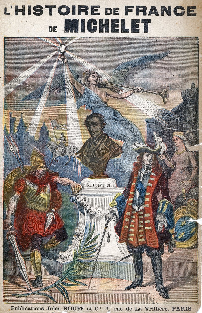 Ranskan historia, Michelet, n. 1900 (kuva) tekijältä Louis Charles Bombled