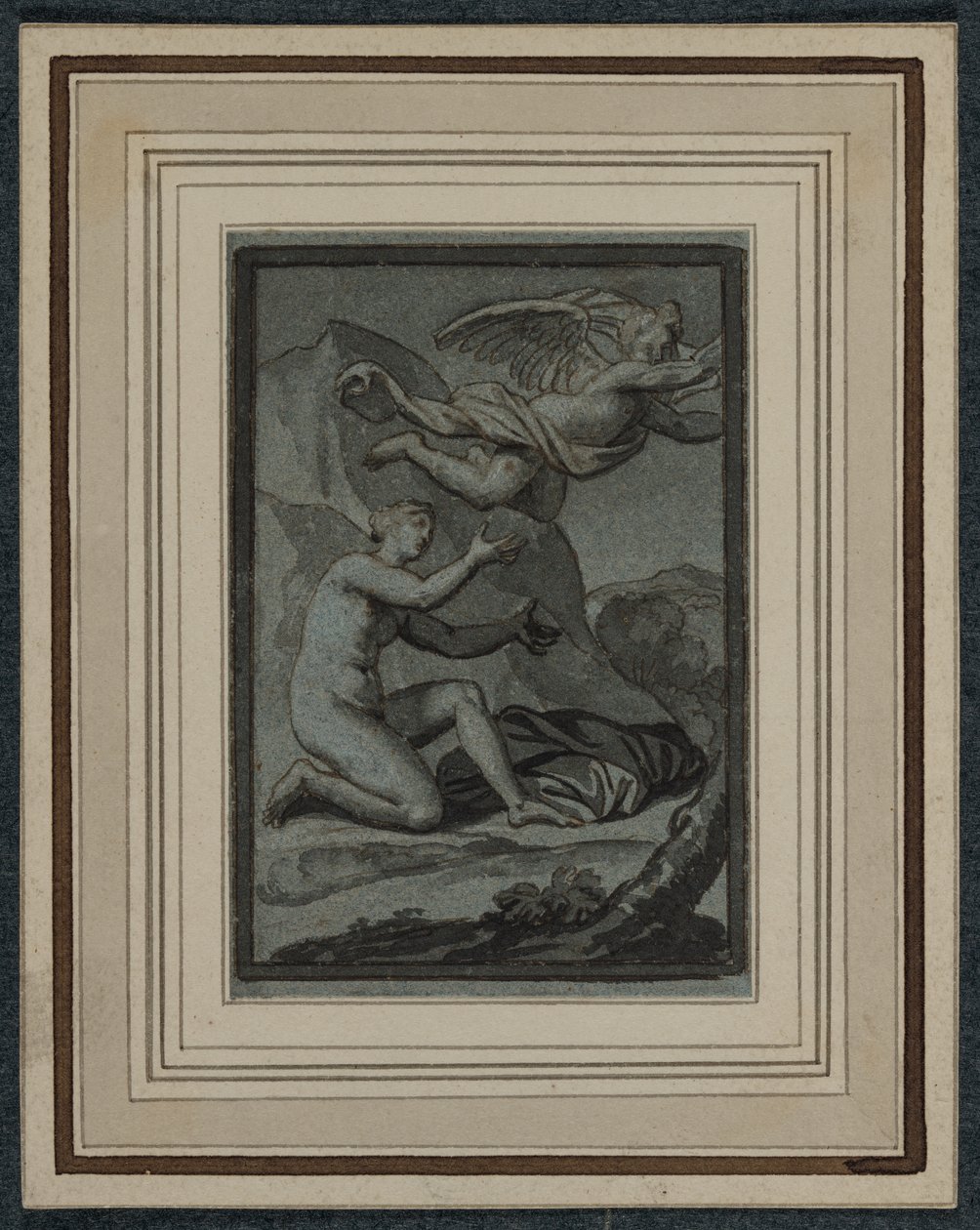Mytologinen kohtaus, 1600-luku. tekijältä Louis Cheron