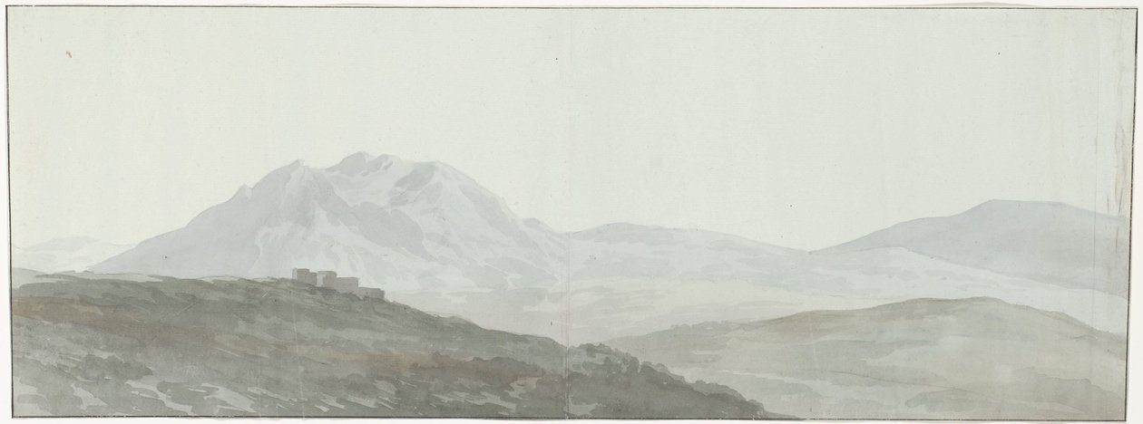 Näkymä Apenniinien huipuille Vue de quelques Cimes de l