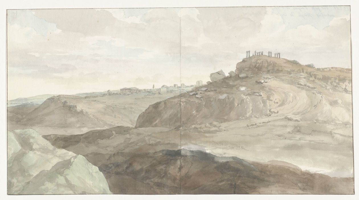 Scillan kaupungin perinteiset puvut Voyage en Italy ja Sicile et à Malte - 1778 (sarjan nimi) tekijältä Louis Ducros